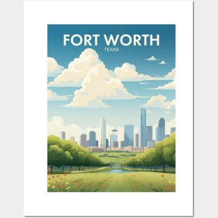 FORT WORTH Posters and Art